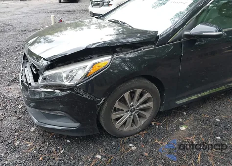2017 Hyundai Sonata Sport z USA, uszkodzony, nr VIN 5NPE34AF9HH438750